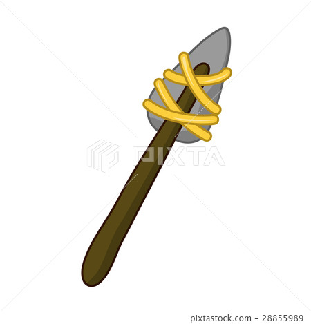 spear isolated illustration 28855989