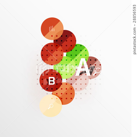 Circle modern geometry infographic background Circle modern geometry infographic background 28856593