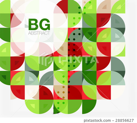 Modern elegant geometric circles abstract 28856627