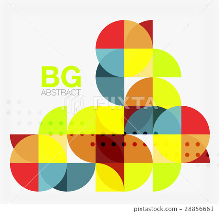 Minimalistic circle composition background Minimalistic circle composition background 28856661