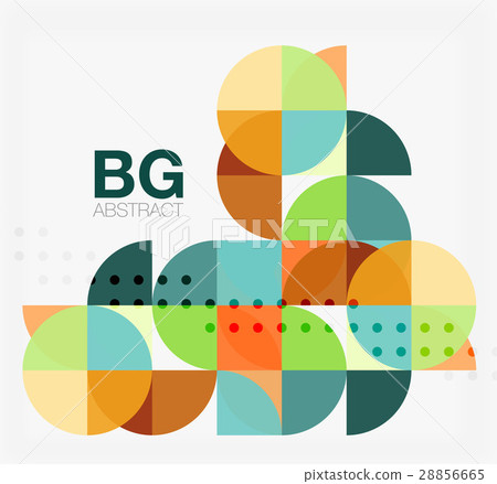 Abstract background of circle elements Abstract background of circle elements 28856665
