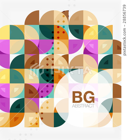 Minimalistic circle composition background Minimalistic circle composition background 28856739