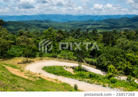 Road in the mountain. 28857168