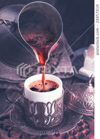 Turkish coffee dark 28857819