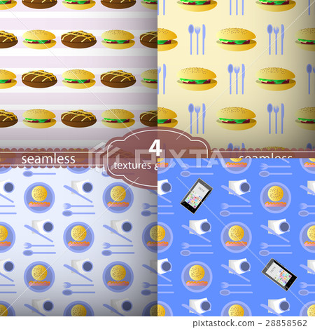 seamless pattern food sandwich seamless pattern food sandwich 28858562