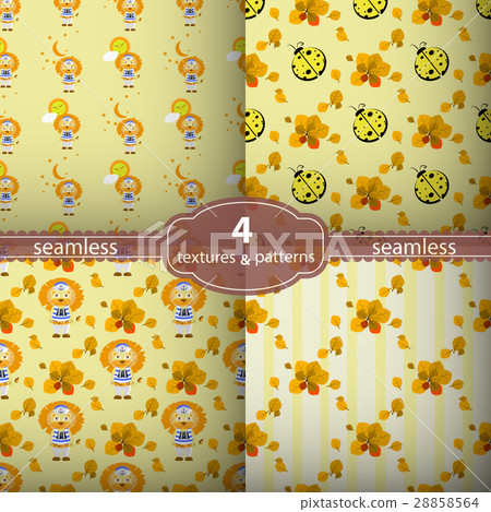 seamless pattern lion seamless pattern lion 28858564