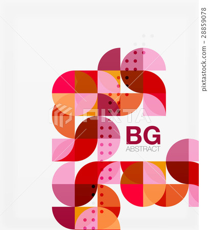 Modern geometrical abstract background Modern geometrical abstract background 28859078