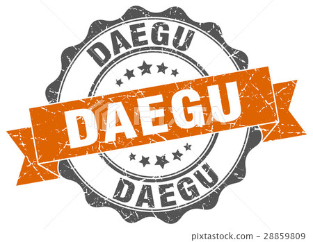 Daegu round ribbon seal Daegu round ribbon seal 28859809