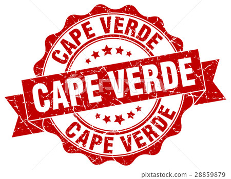 Cape Verde round ribbon seal Cape Verde round ribbon seal 28859879
