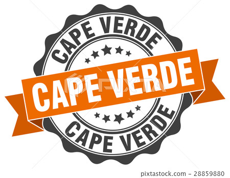 Cape Verde round ribbon seal Cape Verde round ribbon seal 28859880