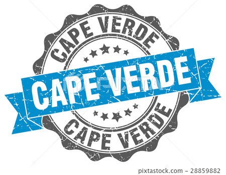 Cape Verde round ribbon seal Cape Verde round ribbon seal 28859882