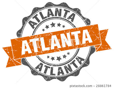 Atlanta round ribbon seal Atlanta round ribbon seal 28861784