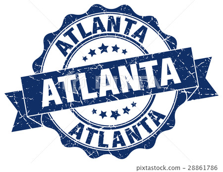 Atlanta round ribbon seal Atlanta round ribbon seal 28861786