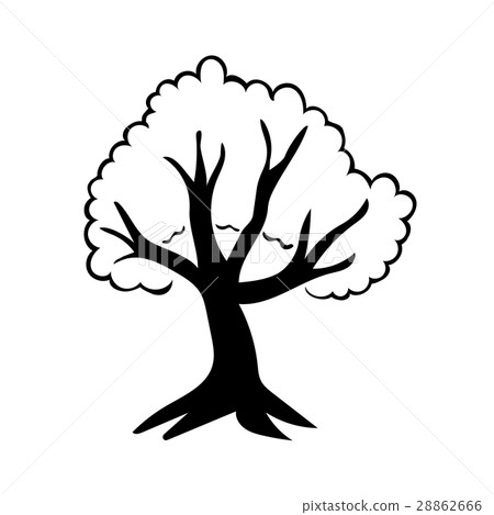 tree手绘-千图网