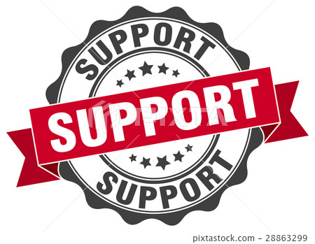 support stamp. sign. seal 28863299