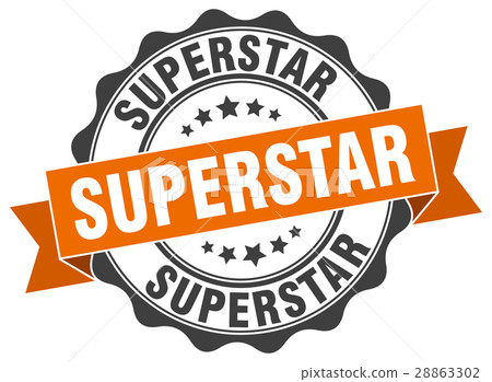 superstar stamp. sign. seal 28863302