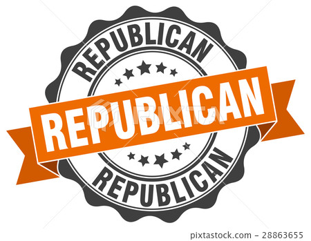 republican stamp. sign. seal republican stamp. sign. seal 28863655
