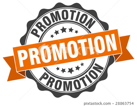 promotion stamp. sign. seal 28863754