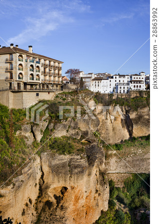 City of Ronda at El Tajo Gorge 28863992