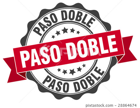 paso doble stamp. sign. seal paso doble stamp. sign. seal 28864674