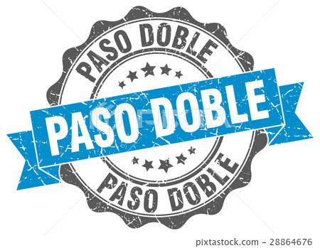 paso doble stamp. sign. seal paso doble stamp. sign. seal 28864676