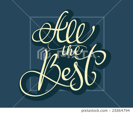 All the Best text on dark blue background All the Best text on dark blue background 28864794