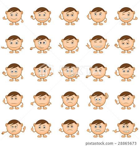 Smilies Set 28865673