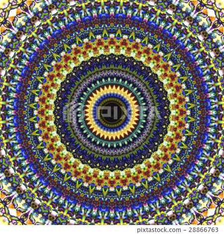 mandala, kaleidoscope abstract background  28866763