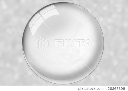 Sphere smooth monochrome gray lens water drop Sphere smooth monochrome gray lens water drop 28867806