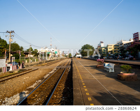 railway station in thailand 28868624