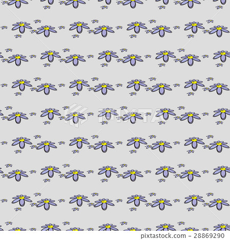 flowers. seamless pattern. children s illustration flowers. seamless pattern. children s illustration 28869290