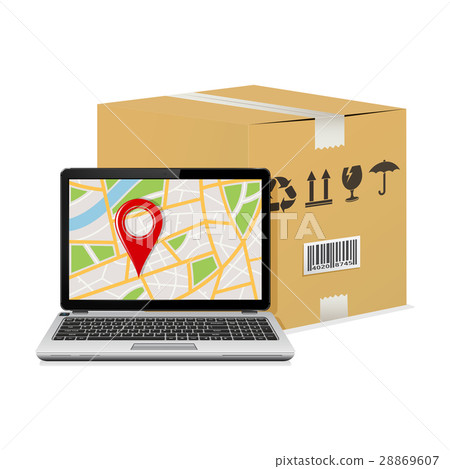 Shipping parcel tracking order design 28869607