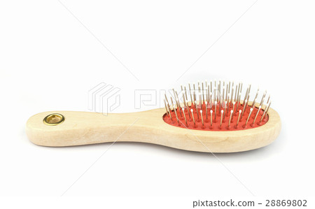 wood combs isolated . 28869802