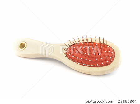 wood combs isolated . 28869804