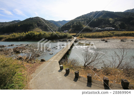 高知縣四萬十多村廣瀨新橋 28869904