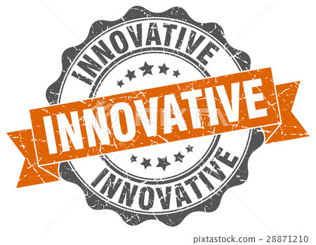 innovative stamp. sign. seal - Stock Illustration [28871210] - PIXTA