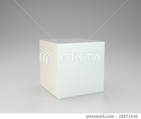 Cardboard on gray background. Cardboard on gray background. 28871416