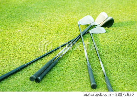 golf club on golf field golf club on golf field 28872650