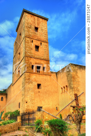 Andalusian gardens in Udayas Kasbah. UNESCO World 28873147