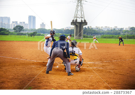 棒球 球場 比賽 Baseball Stadium Game 野球 照片素材 圖片 圖庫