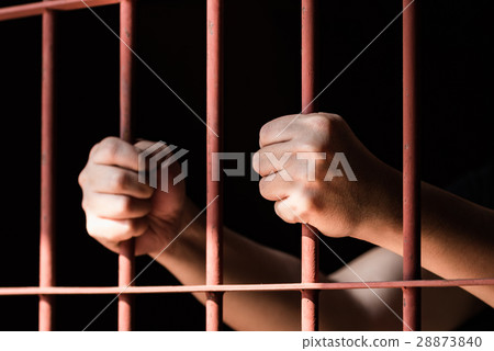 Hand of prisoner Hand of prisoner 28873840