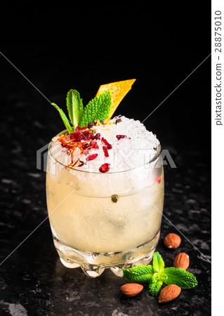 Delicious cocktail on marble table Delicious cocktail on marble table 28875010