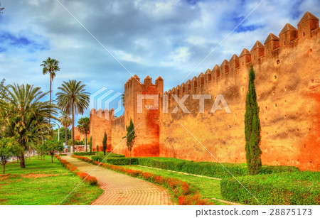 Almohad city wall of Rabat, Morocco Almohad city wall of Rabat, Morocco 28875173