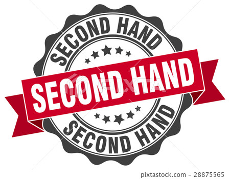 second hand stamp. sign. seal 28875565