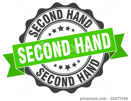 second hand stamp. sign. seal 28875566