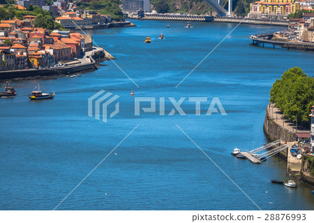 Panorama of Porto Old Town and Duoro river. Panorama of Porto Old Town and Duoro river. 28876993
