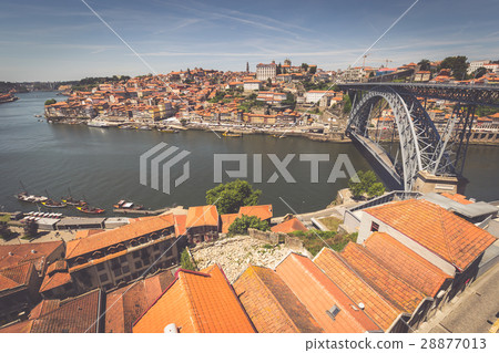 View of the historic city of Porto, Portugal  28877013