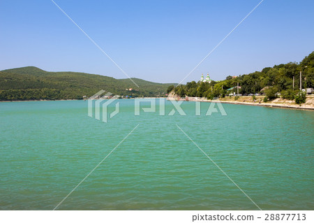 Nice view ofbeautiful lake Nice view ofbeautiful lake 28877713