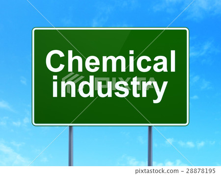Manufacuring concept: Chemical Industry on road Manufacuring concept: Chemical Industry on road 28878195