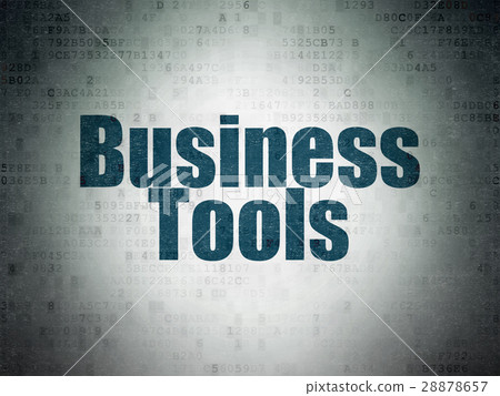 Finance concept: Business Tools on Digital Data 28878657